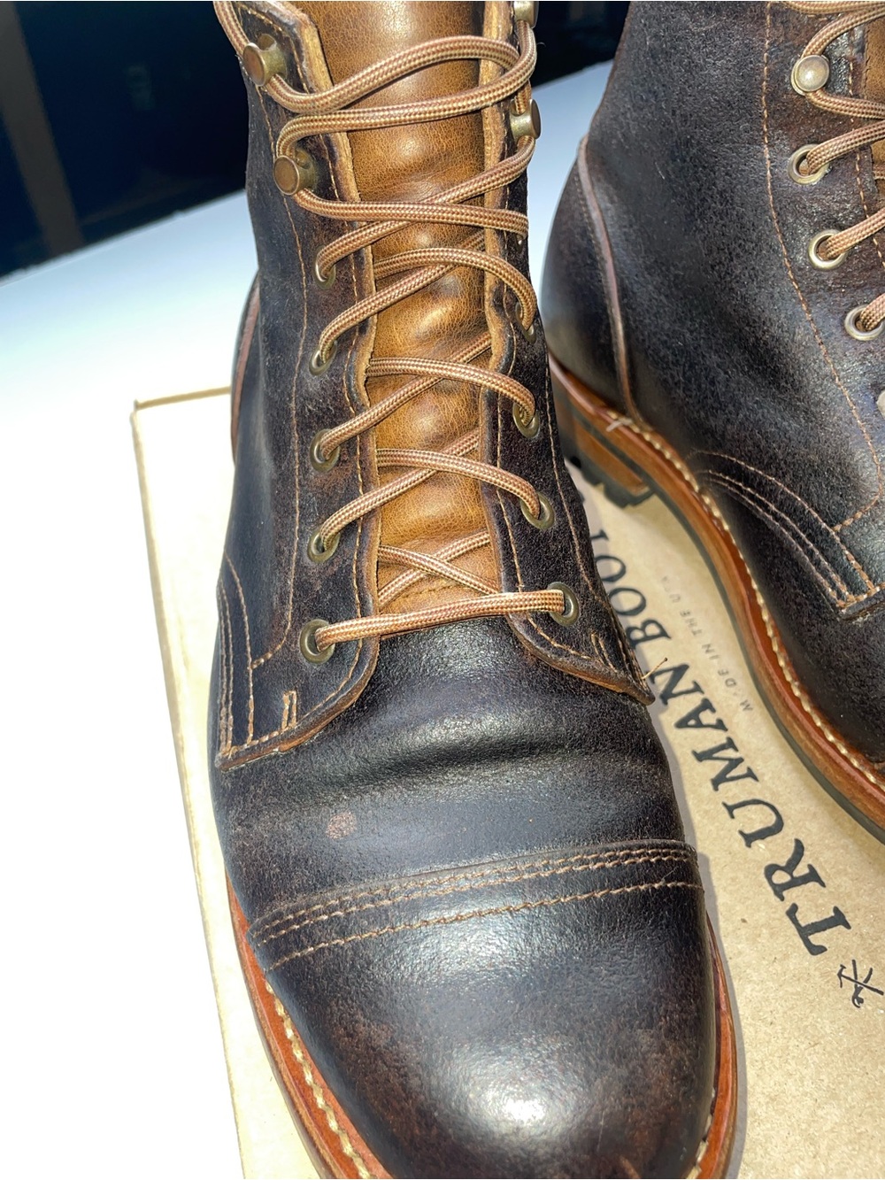Truman Boots (Java Waxed Flesh 9) - Picture 12 of 14